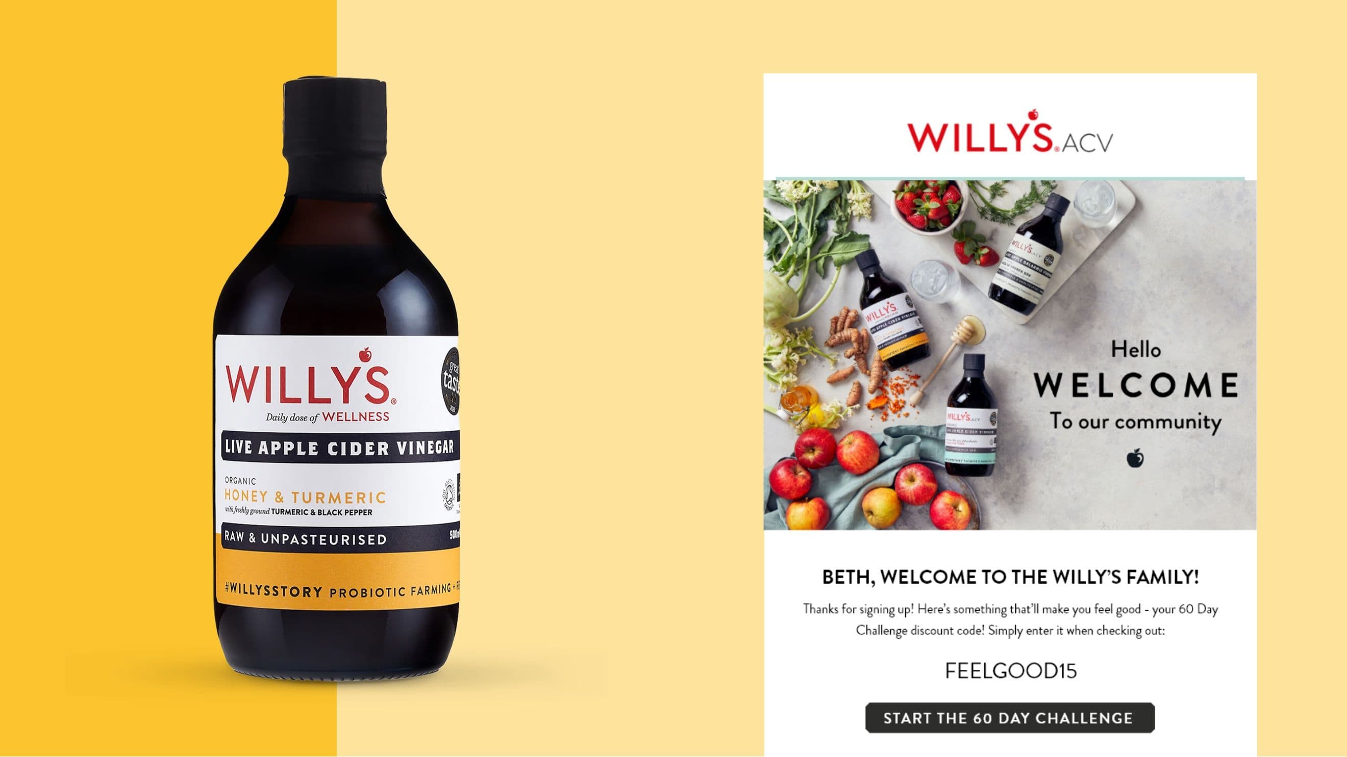 Willys ACV paid ads campaign